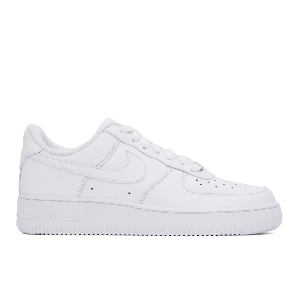 Nike All-White Air Force 1 Sneakers